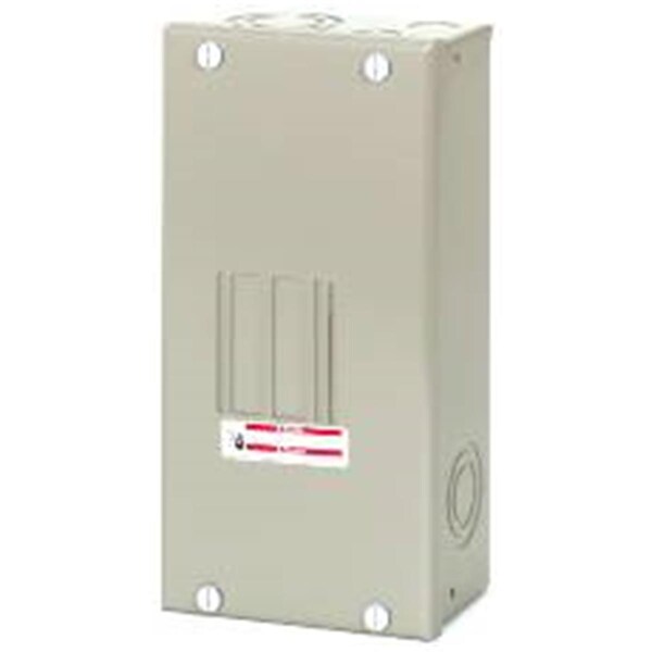 Eaton Load Center, CH, 2 Spaces, 70A, 120/240V AC, Main Lug, 1 Phase 643801 - main